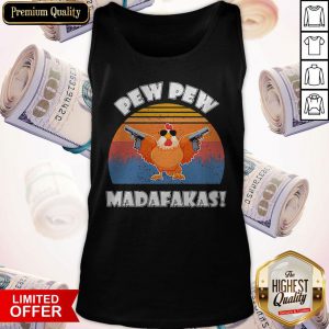 Chicken Pew Pew Madafakas Vintage Sweatshirt
