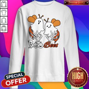 Ghost Boo Bees And Skeleton Halloween Sweatshirt
