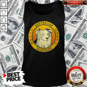 Nice Australian Shepherd Dog Tank Top