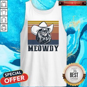 Official Meowdy Vintage Tank Top