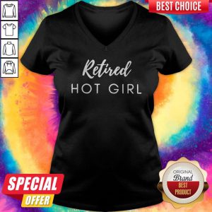 Official Retired Hot Girl V-neck