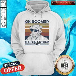 Ok Boomer Martin Luther 1517 Vintage Hoodie