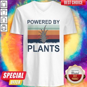 Pretty Powered By Plants Vintage V-neck
