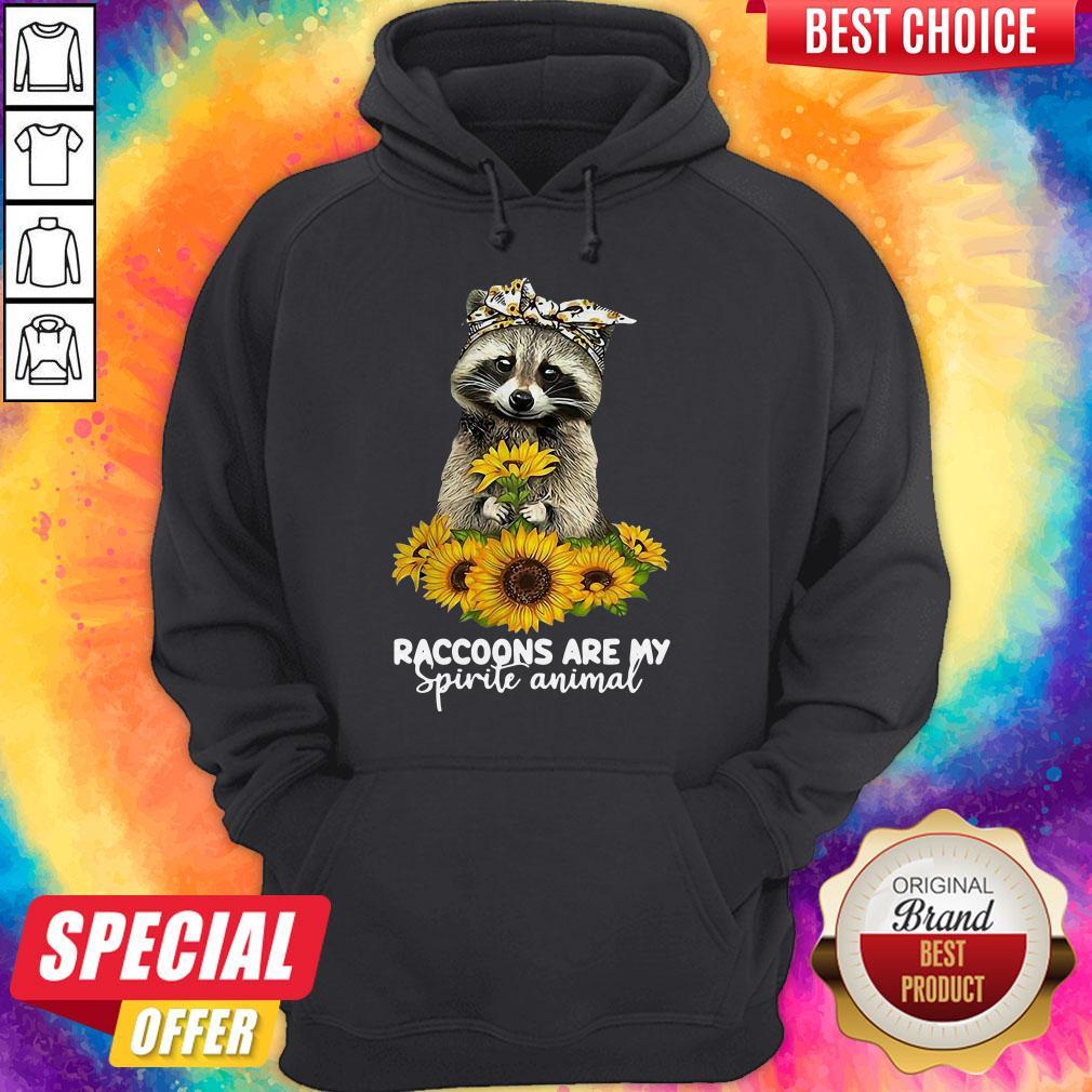 Raccoons Are My Spirit Animals Hoodie Raccoons Are My Spirit Animals Hoodie