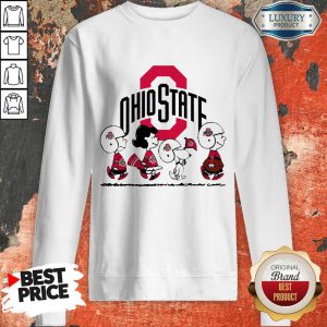 Snoopy The Peanuts Ohio State Buckeyes Sweatshirt