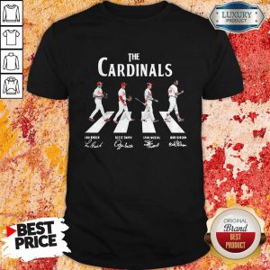 The Cardinals Walking Abbey Road Signatures Shirt
