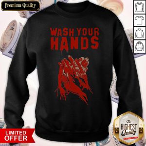 Wash Your Hands Blood Sweatshirt