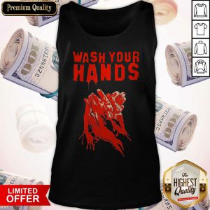 Wash Your Hands Blood Tank Top