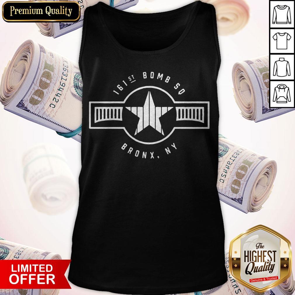 161st Bomb Squadron NY Bronx Baseball Shirt