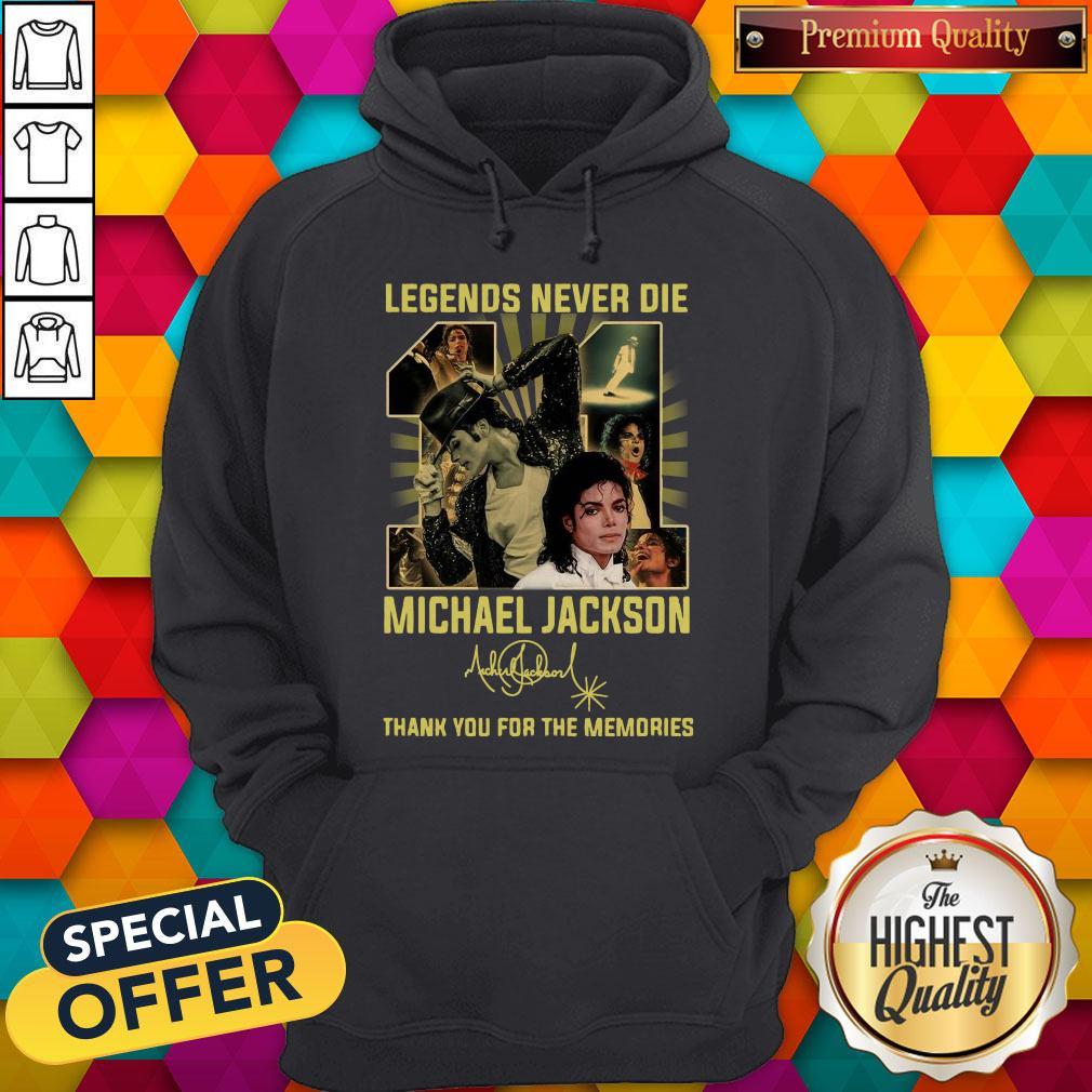 Legends Never Die 11 Michael Jackson Thank You For The Memories Signature Shirt