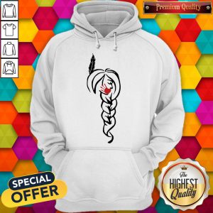 Native American Red Hand hoodie