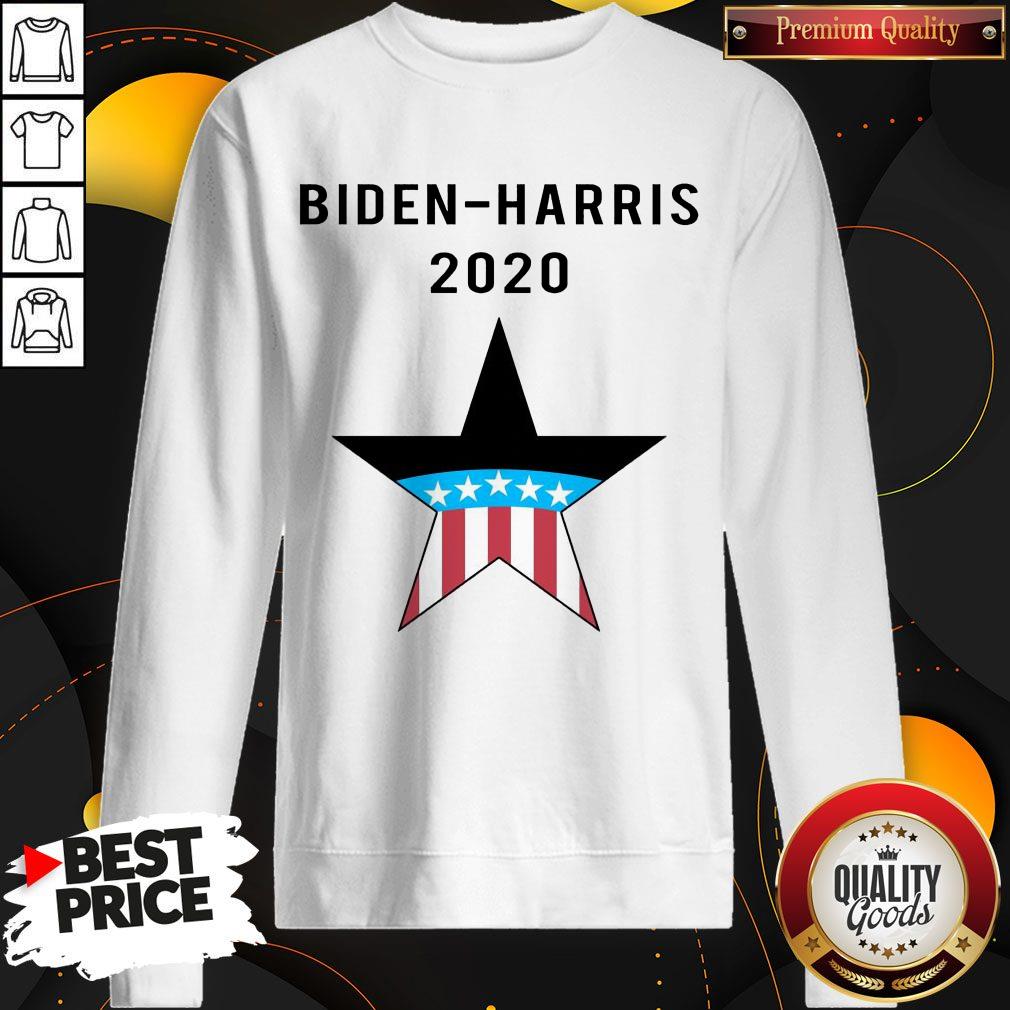 Nice Biden Harris 2020 American Flag Shirt