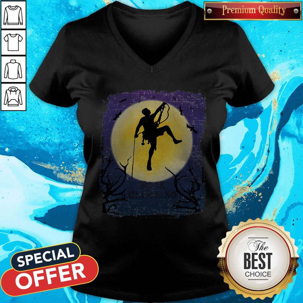 Nice Official Rock Climbing Halloween Shirt
