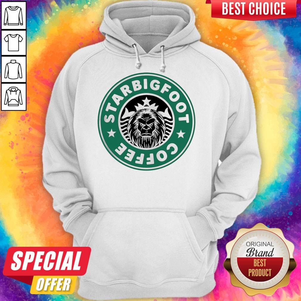 Official Starbucks Bigfoot Coffee Logo Shirt