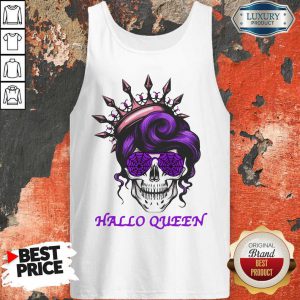 Official Sugar Skull Hallo Queen tank-top