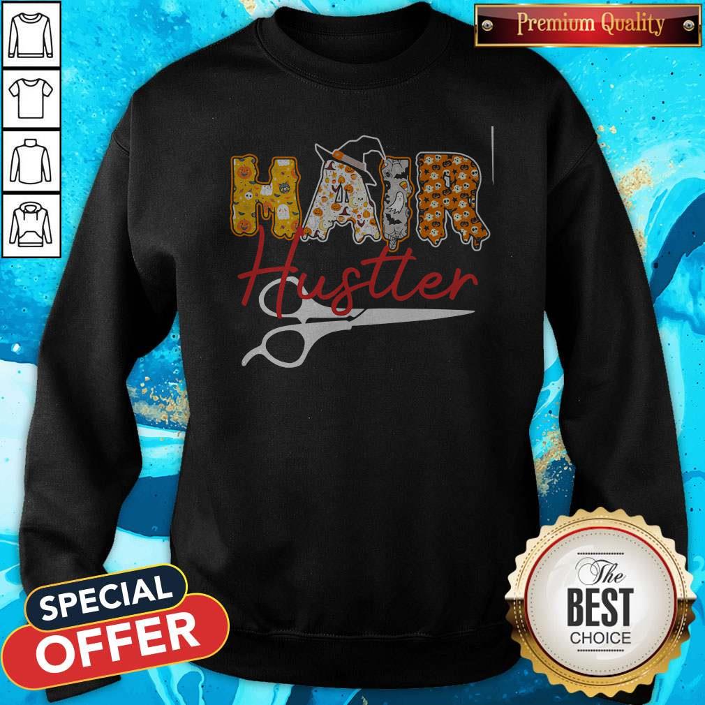 Premium Official Hair Hustler Halloween Shirt