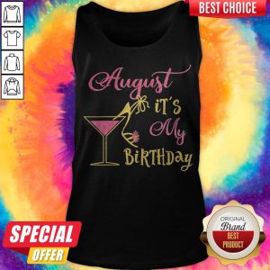 Top August It’s My Birthday Diamond tank-top