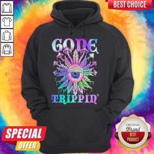 Top Mushroom Gode Trippin Colors hoodie