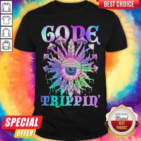 Top Mushroom Gode Trippin Colors Shirt