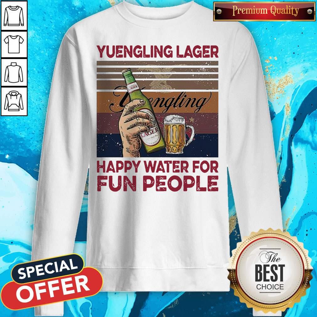 Yuengling Lager Happy Water For Fun People Vintage Shirt