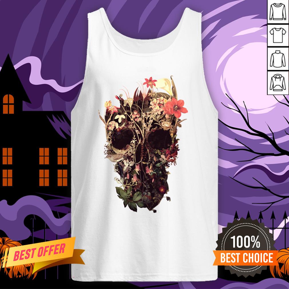 Bloom Skulls Day Of The Dead Muertos Shirt Bloom Skulls Day Of The Dead Muertos Tank Top
