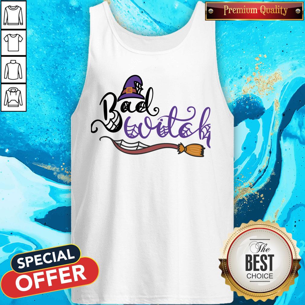 Cute Bad Witch Happy Halloween Day Shirt Cute Bad Witch Happy Halloween Day Tank Top