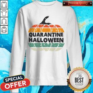 Cute Quarantaine Halloween Sweatshirt