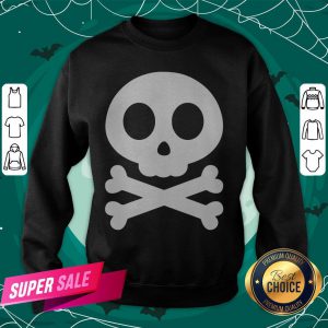 Cute Skull And Crossbones Day Of The Dead Sweatshirt
