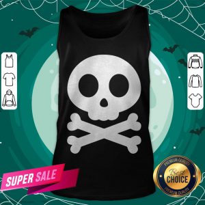 Cute Skull And Crossbones Day Of The Dead Tank Top
