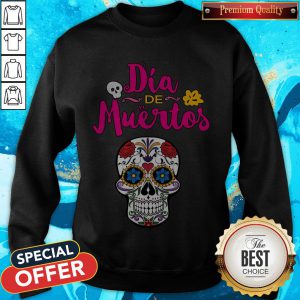 Day Of The Dead Dia De Muertos Sugar Skull Sweatshirt