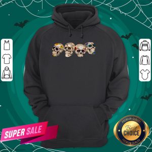 Dia De Los Muertos Day Of The Dead Sugar Skulls Hoodie
