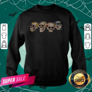 Dia De Los Muertos Day Of The Dead Sugar Skulls Sweatshirt