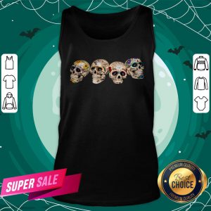 Dia De Los Muertos Day Of The Dead Sugar Skulls Tank Top