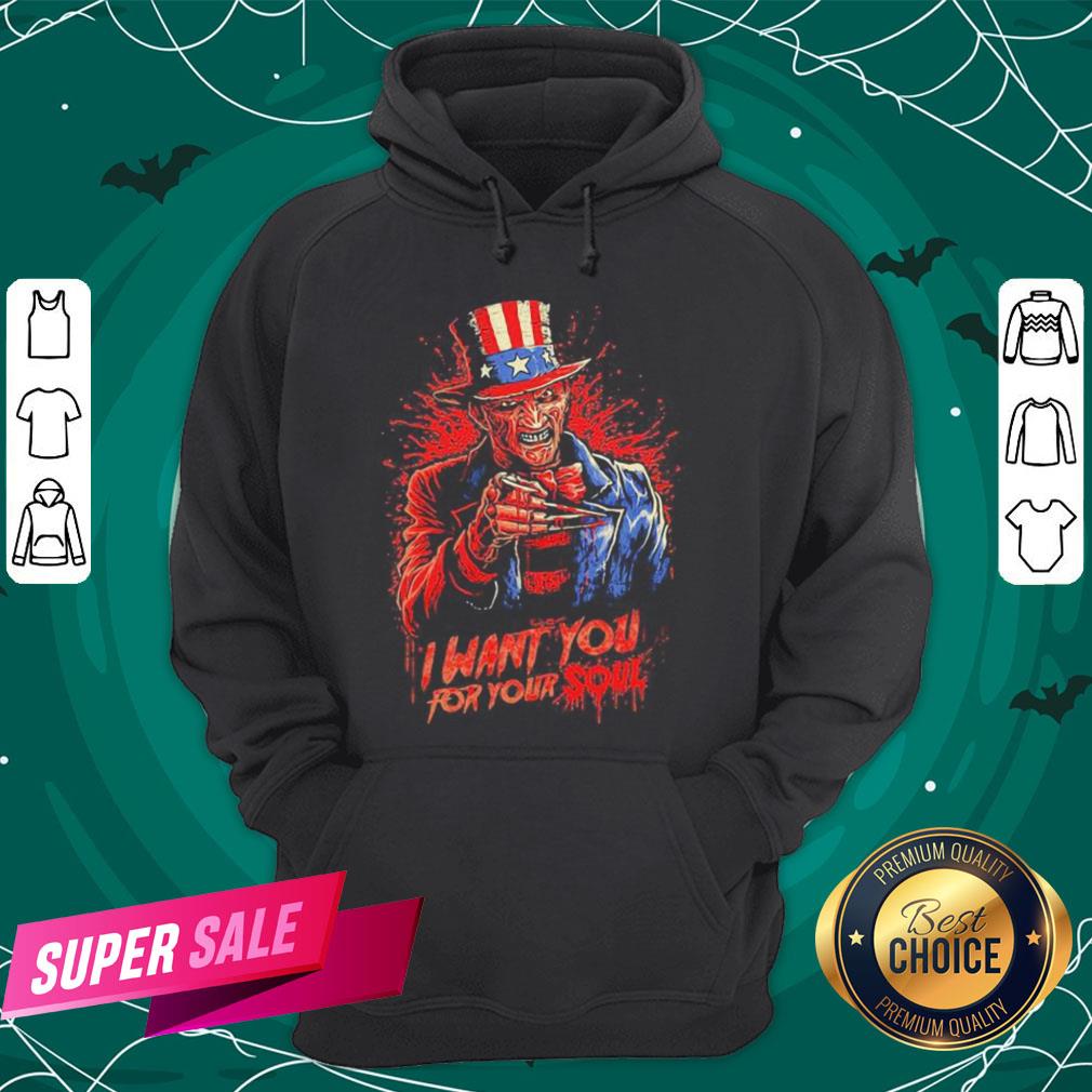 Halloween Freddy Krueger I Want You For Your Soul Shirt