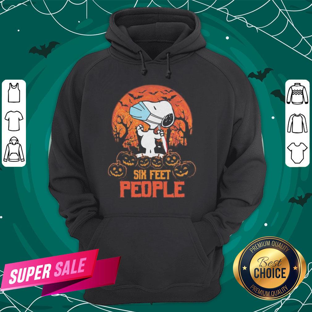 Halloween Snoopy Six Feet People Pumpkins Shirt