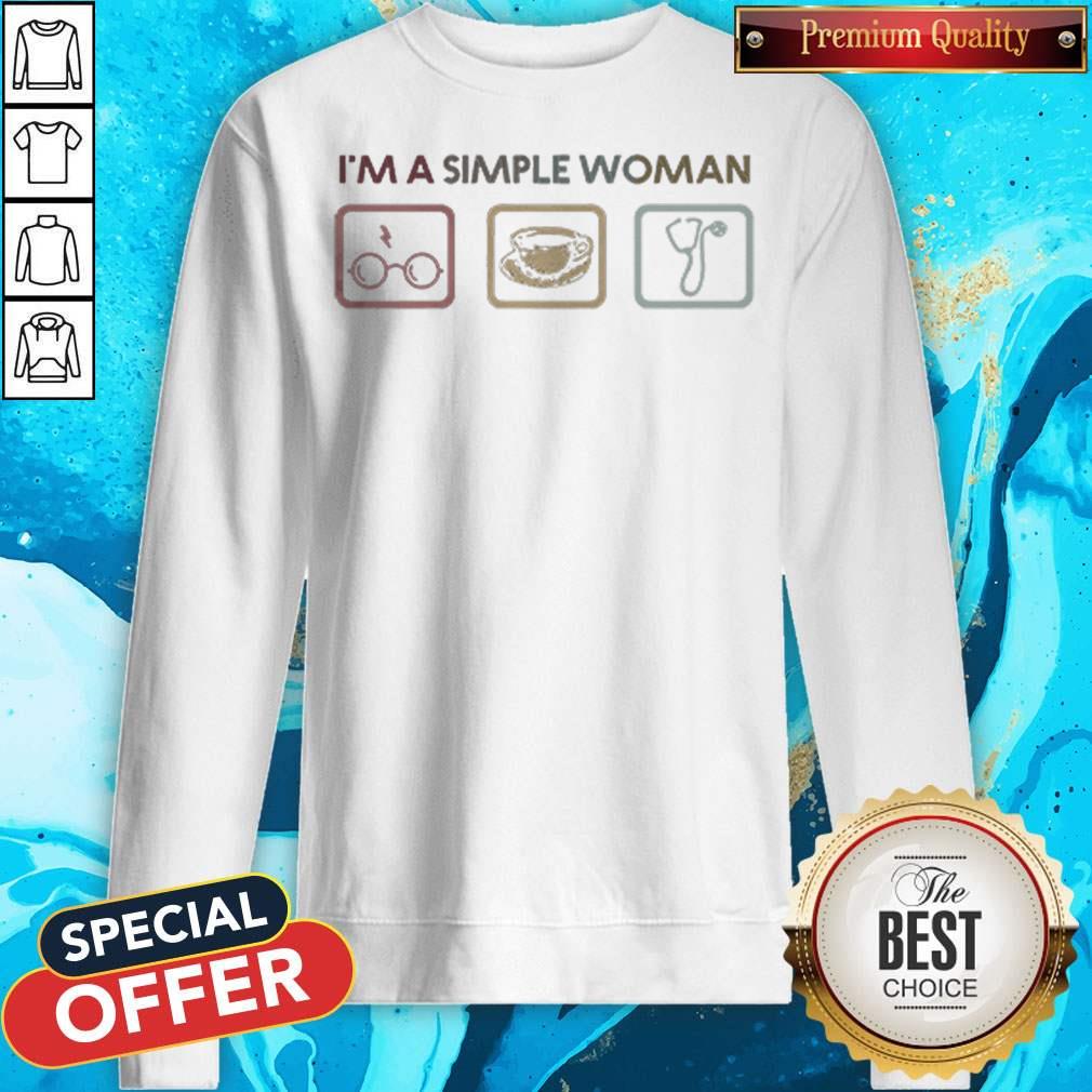I’m A Simple Woman I Like Harry Potter Coffee And Nurse Shirt