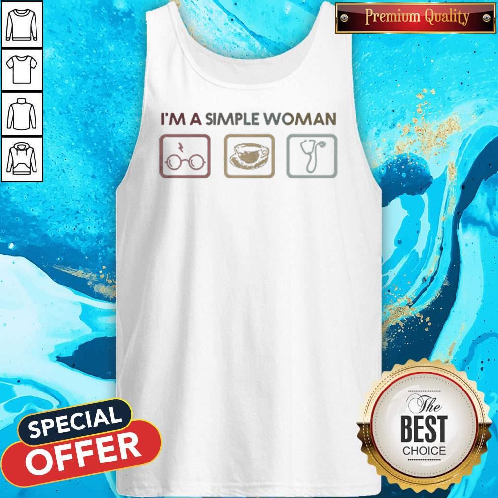 I’m A Simple Woman I Like Harry Potter Coffee And Nurse Shirt
