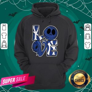 New York Yankees Jack Skellington And Sally Love Hoodie