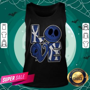 New York Yankees Jack Skellington And Sally Love Tank Top