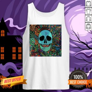 Nice Sugar Skulls Day Of The Dead Nola Colors Tank Top