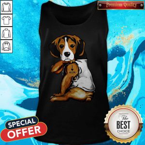 Nice The Beagle Dog I Love Mom Tank Top