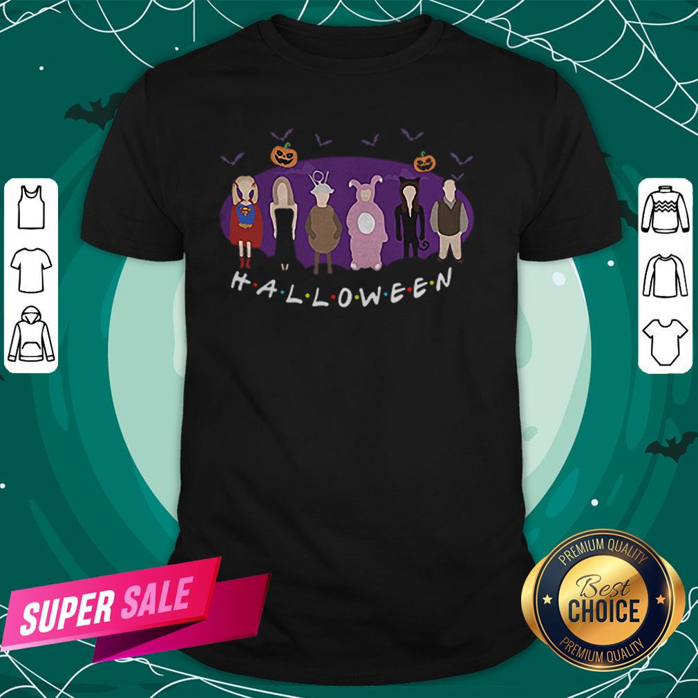 Official Friends Characters In Halloween Costumes Shirt