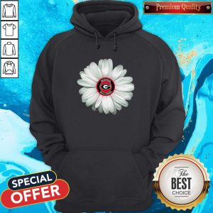 Official Georgia Bulldogs Daisy Flower Hoodie