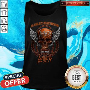 Official Skull Motor Harley Davidson Cycles Slayer Tank Top