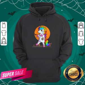 Official Unicorn Zombie Happy Halloween Hoodie