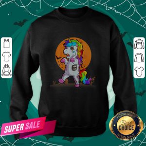 Official Unicorn Zombie Happy Halloween Sweatshirt