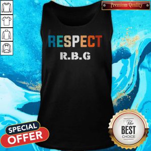 Original Respect RBG Ruth Bader Ginsburg Tank Top