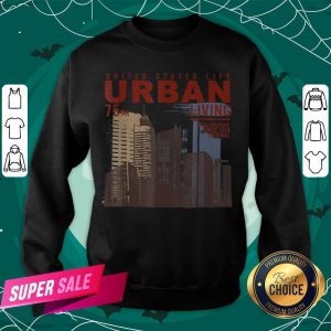Photography Retro Urban United States City Scene Sweatshirt
