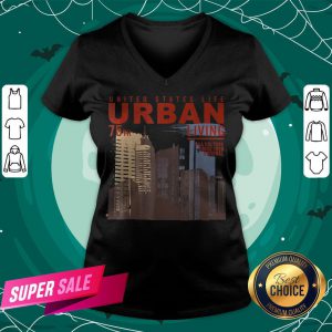 Photography Retro Urban United States City Scene V-neck