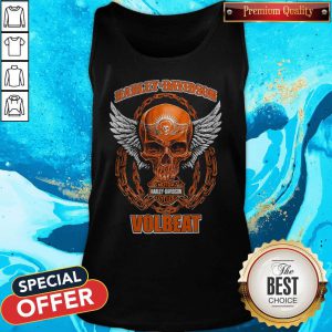 Pretty Skull Motor Harley Davidson Cycles Volbeat Tank Top